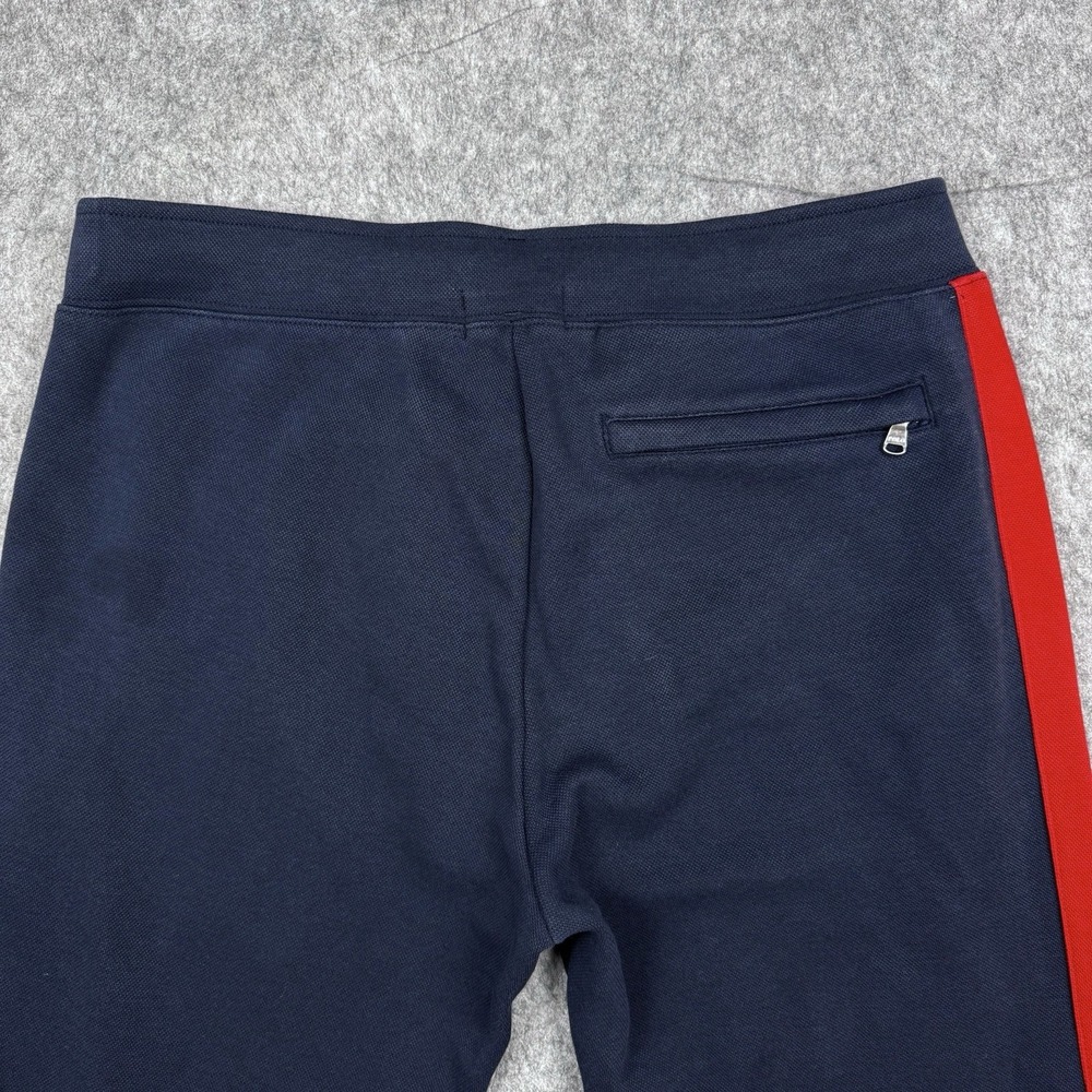 Polo Ralph Lauren Performance Joggers Mens S Double Knit Preppy Casual Navy Blue - Picture 11 of 11